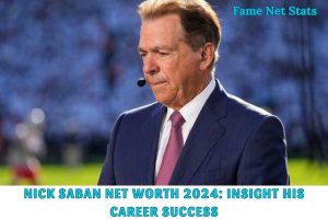 Nick Saban Net Worth 2024 Insight His Career Success